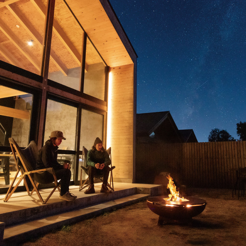 ファイヤーボウル φ90 Middleセット FIRESIDE アウトドアグリル ファイヤープレース BBQ 焚き火台 クッキング ファイヤーサイド BBQ バーベキューグリル ガデアメ