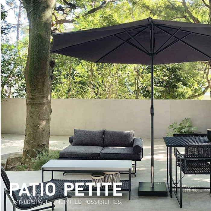 パラソル ベースセット ブラック PATIO PETITE パティオ シェード