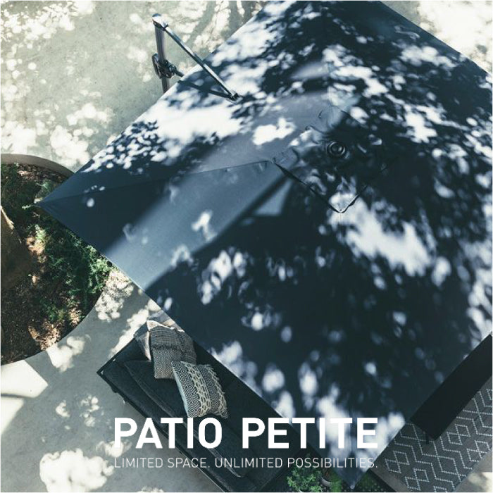 サイドポール パラソル ベースセット ブラック PATIO PETITE パティオ シェード
