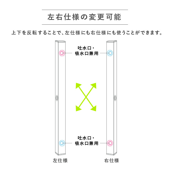 水栓柱 スプレスタンド50 左右仕様 蛇口1個/蛇口2個 Spre