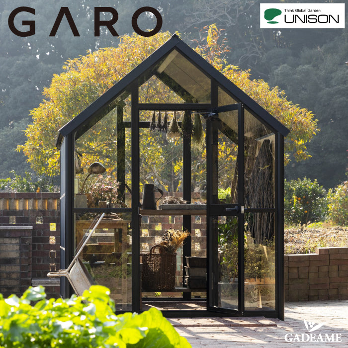 アルベロベロガーデンガン1枚未使用品2枚まとめ売り ガーデンシェッド ガロ GARO 物置 小屋 収納庫 温室 UNISON ユニソン