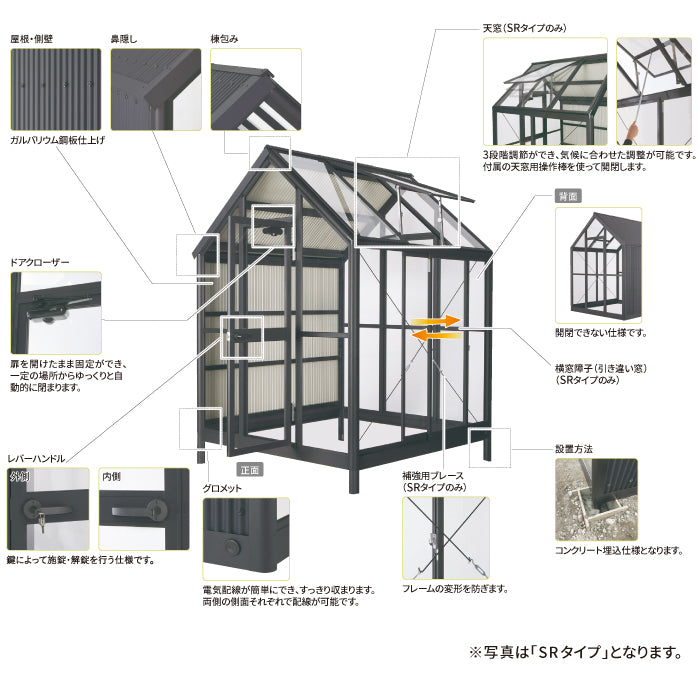 ガーデンシェッド ガロ 物置 小屋 収納庫 GARO